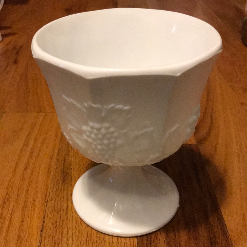 Vintage Westmoreland Milk Glass Candy Dish